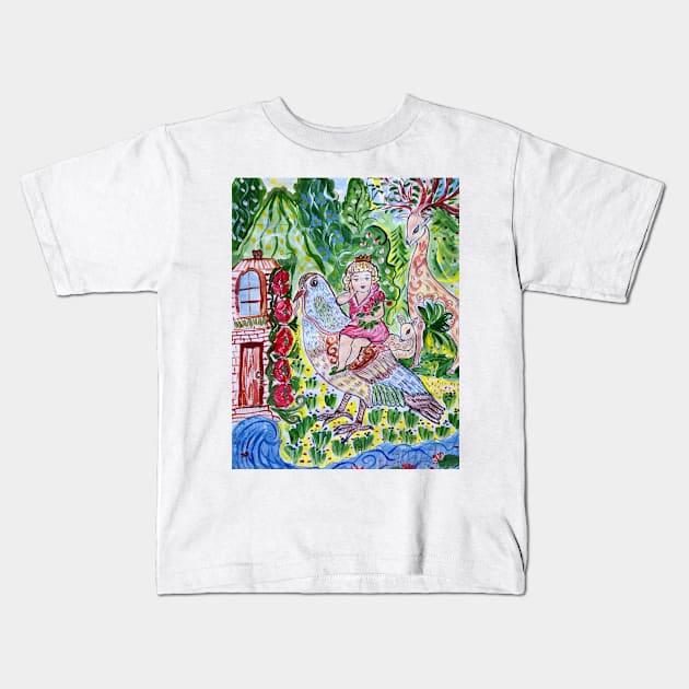 Fairytale Kids T-Shirt by RuslanaART